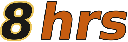 8hrs logo